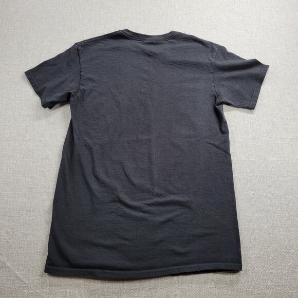 Rick and Morty Adult T-Shirt Size S Black Hot Topic Holiday Christmas Santa - Picture 4 of 8